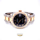 Rolex Datejust 31mm Rose Gold and Stainless 24 Diamond Bezel Purple Diamond Roman Dial 178341 FN4W0N - Beverly Hills Watch Company