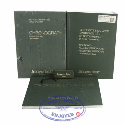 Audemars Piguet Royal Oak Offshore 44mm Forged Carbon Chronograph 26400AU.OO.A002CA.01 1J2VUX - Beverly Hills Watch Company