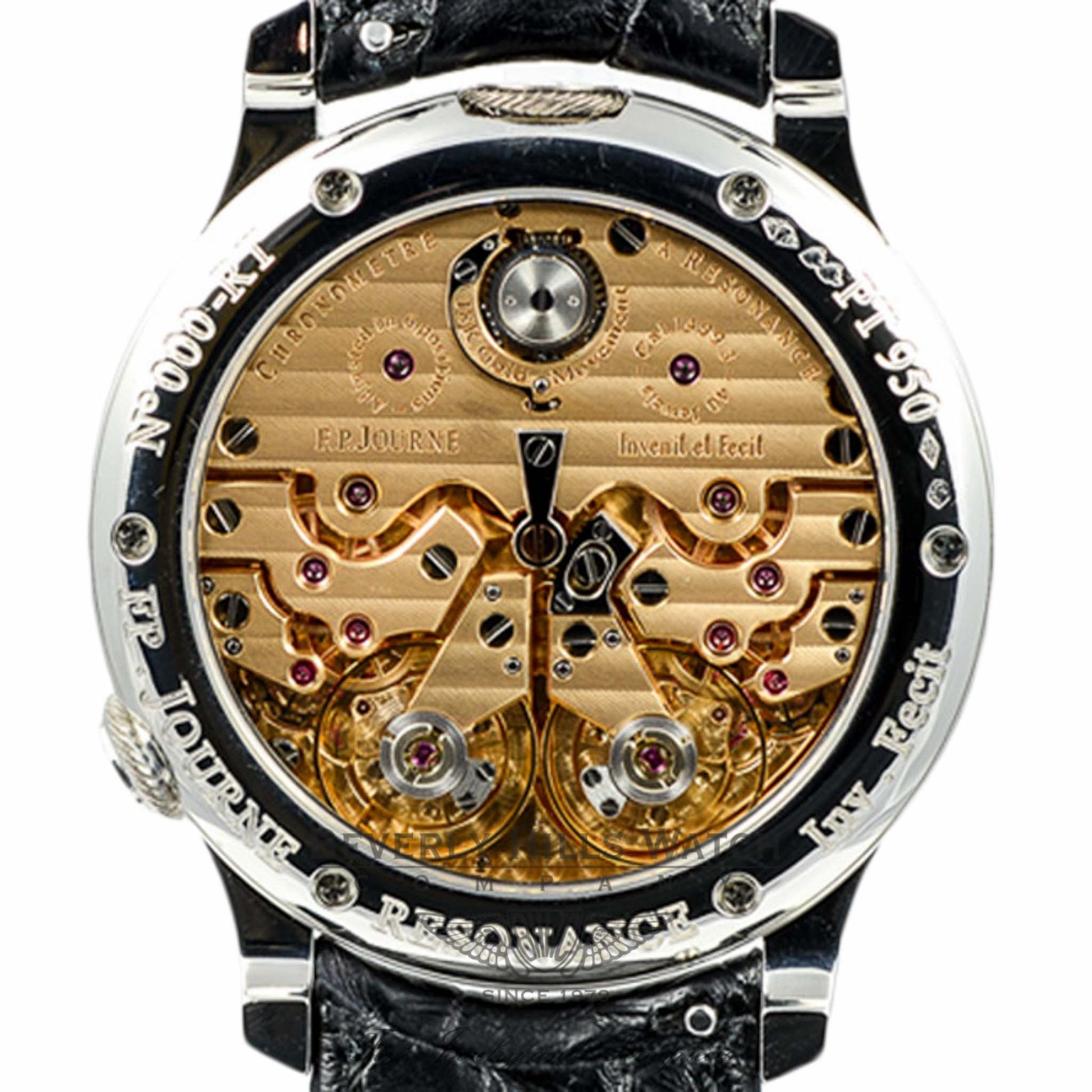 F.P. Journe Chronometre a Resonance 10th Anniversary Watch 060-RT Beverly Hills Watch Company Watches