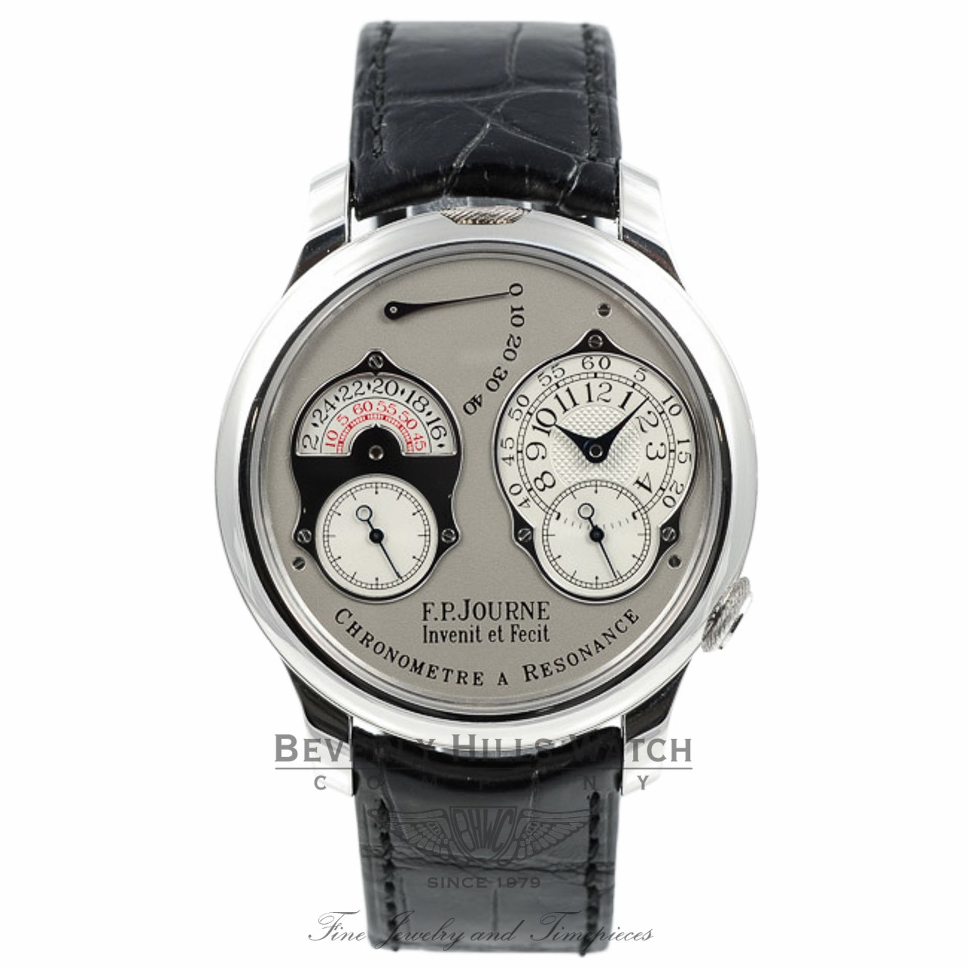 F.P. Journe Chronometre a Resonance 10th Anniversary Watch 060-RT Beverly Hills Watch Company Watches