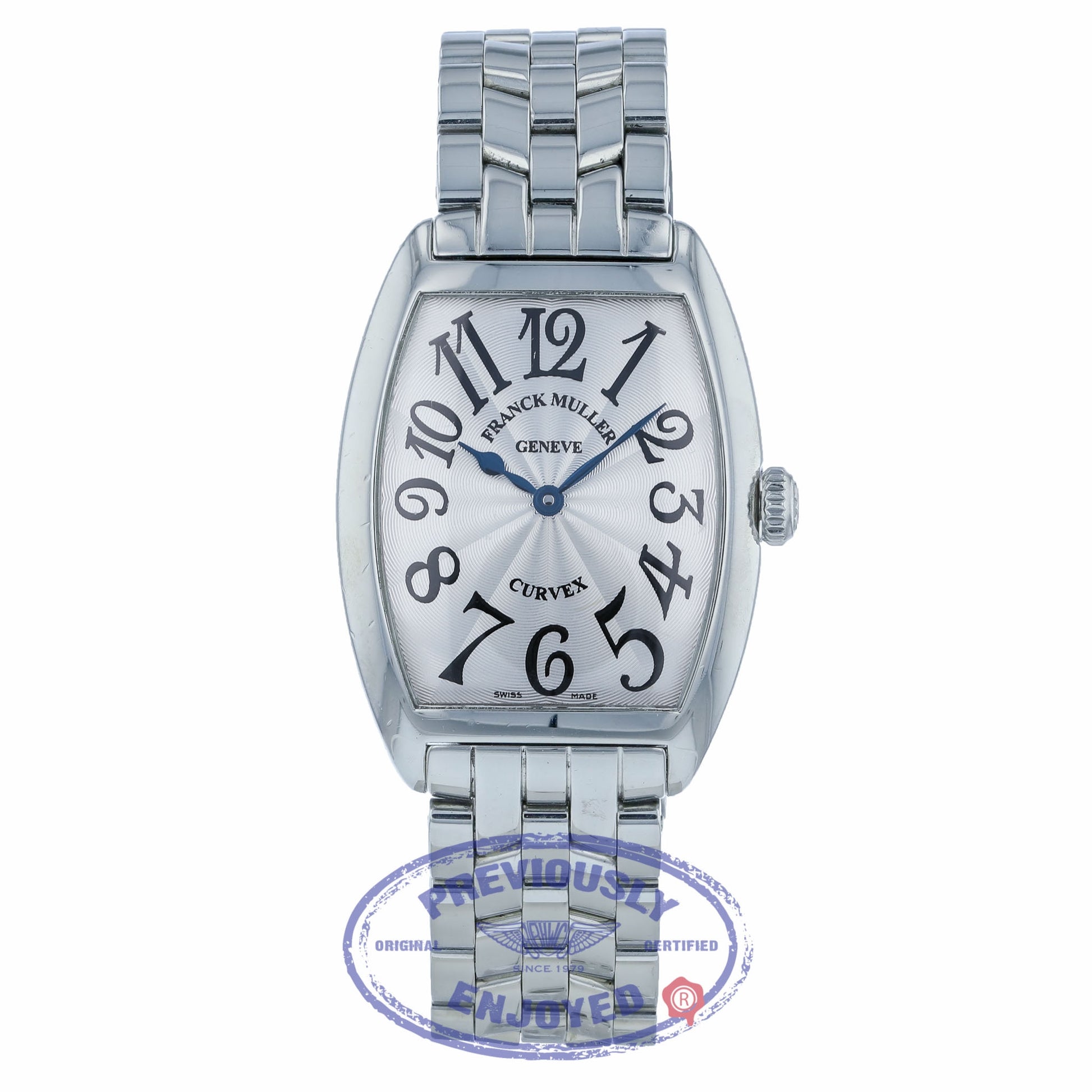 Franck Muller Ladies Curvex Stainless Steel 7502QZO - 7UUQNL