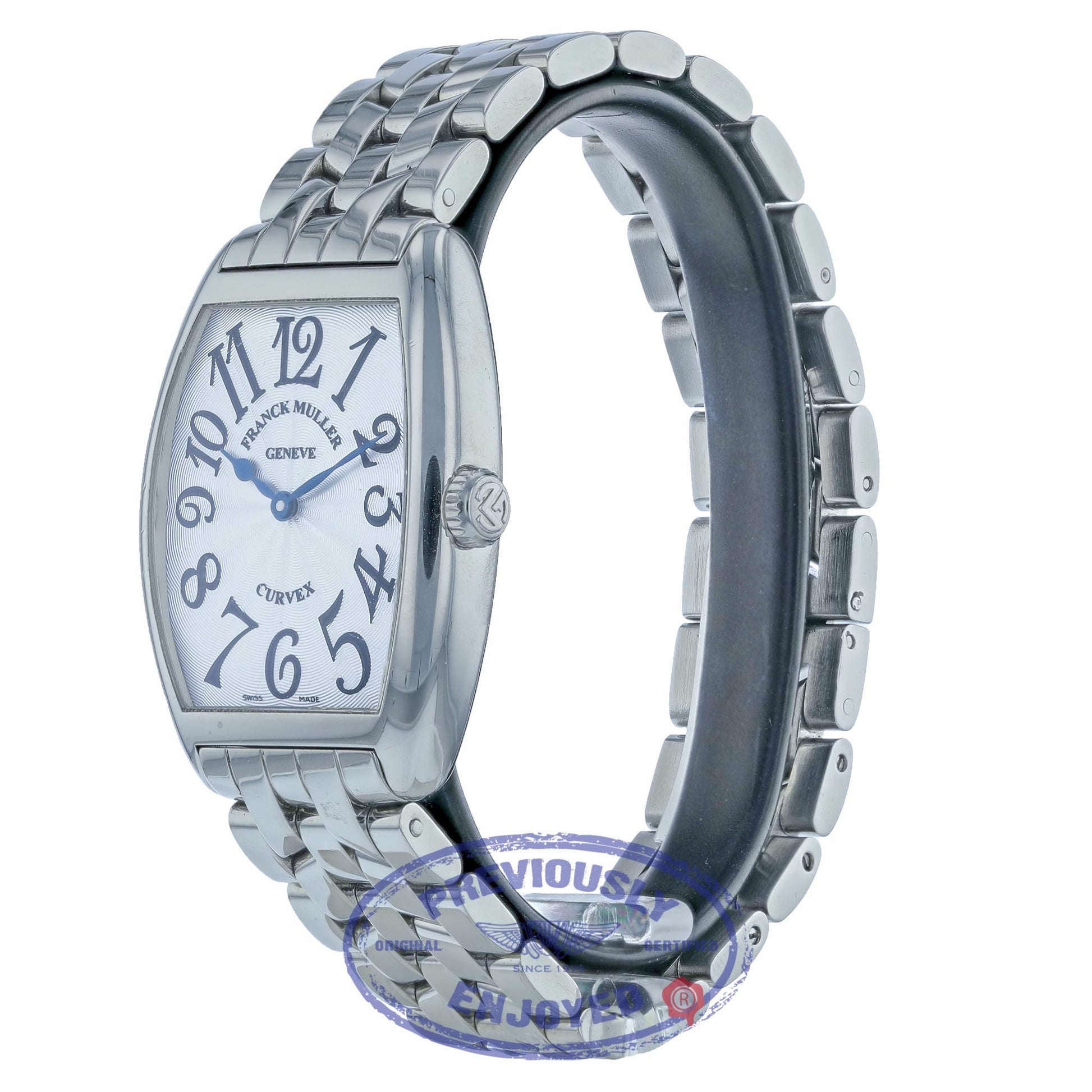 Franck Muller Ladies Curvex Stainless Steel 7502QZO - 7UUQNL