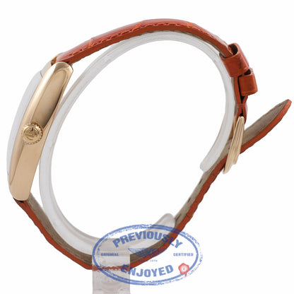 Franck Muller Medium Curvex Rose Gold 7502QZ QZB2ZT - Beverly Hills Watch Company Watch Store