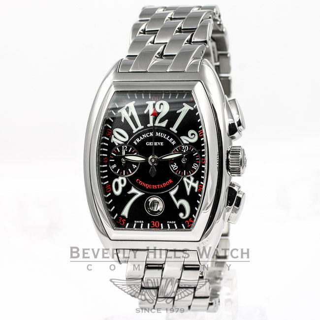 Franck Muller Conquistador Chronograph 8001CC Beverly Hills Watch Store