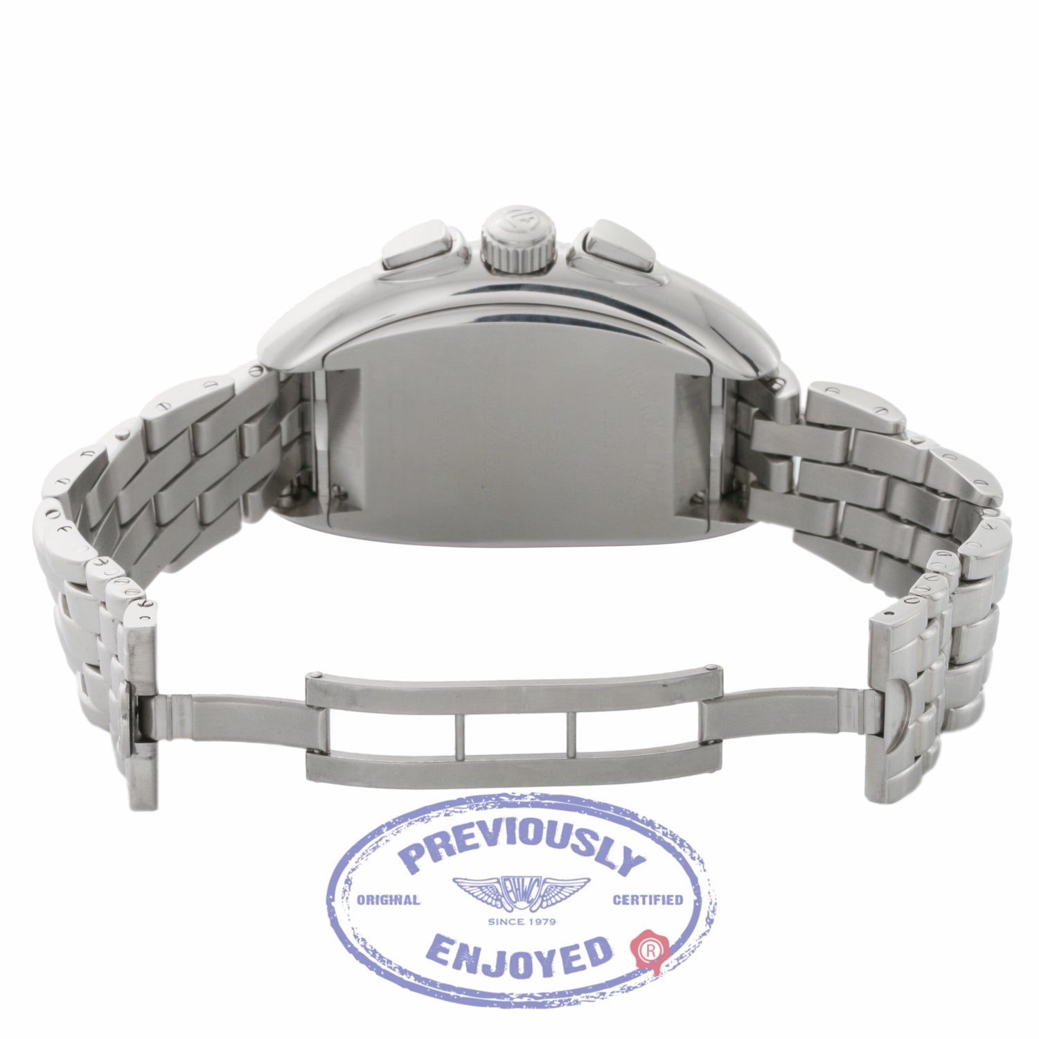 Franck Muller Conquistador King Stainless Steel Chronograph Black Dial 8005 CC KING HN5LYD - Beverly Hills Watch Company