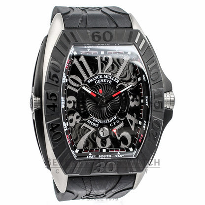 Franck Muller Conquistador Sport GPG Titanium Case Rubber Strap Watch 9900 SC DT GPG Beverly Hills Watch Company Watches