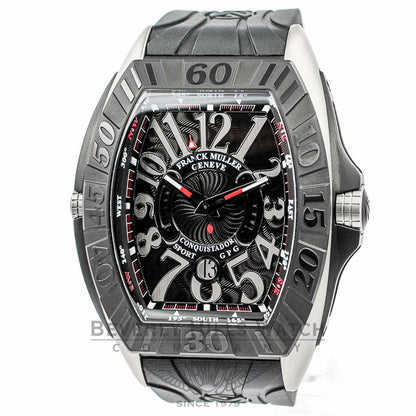 Franck Muller Conquistador Sport GPG Titanium Case Rubber Strap Watch 9900 SC DT GPG Beverly Hills Watch Company Watches