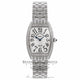 Franck Muller Curvex Ladies Diamond Bezel Stainless Steel 1752 QZ D BMUN2G - Beverly Hills Watch Company Watch Store