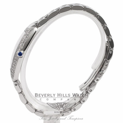 Franck Muller Curvex Ladies Diamond Bezel Stainless Steel 1752 QZ D BMUN2G - Beverly Hills Watch Company Watch Store