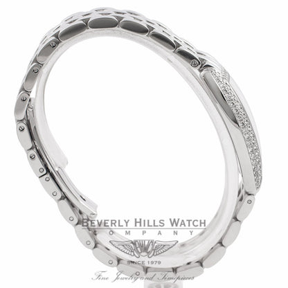 Franck Muller Curvex Ladies Diamond Bezel Stainless Steel 1752 QZ D BMUN2G - Beverly Hills Watch Company Watch Store