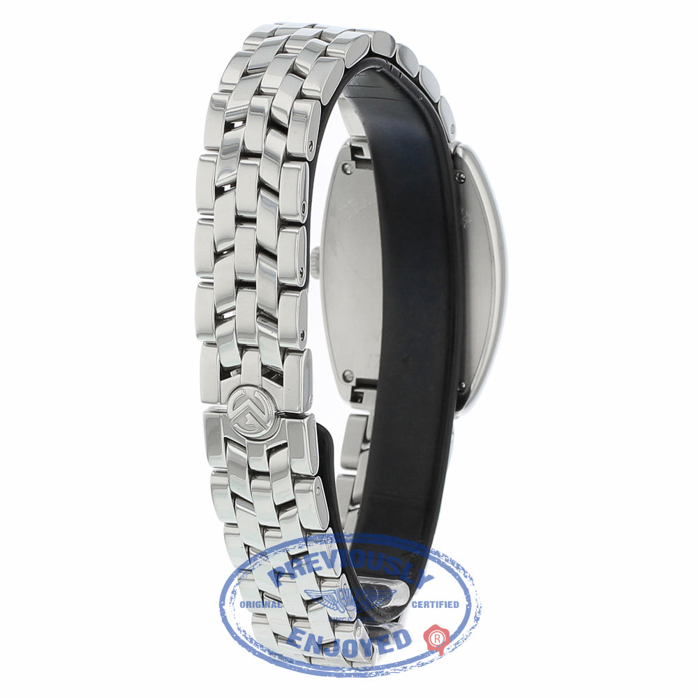 Franck Muller Curvex Medium Stainless Steel Silver Dial 1752QZ 6ZKZA4 - Beverly Hills Watch