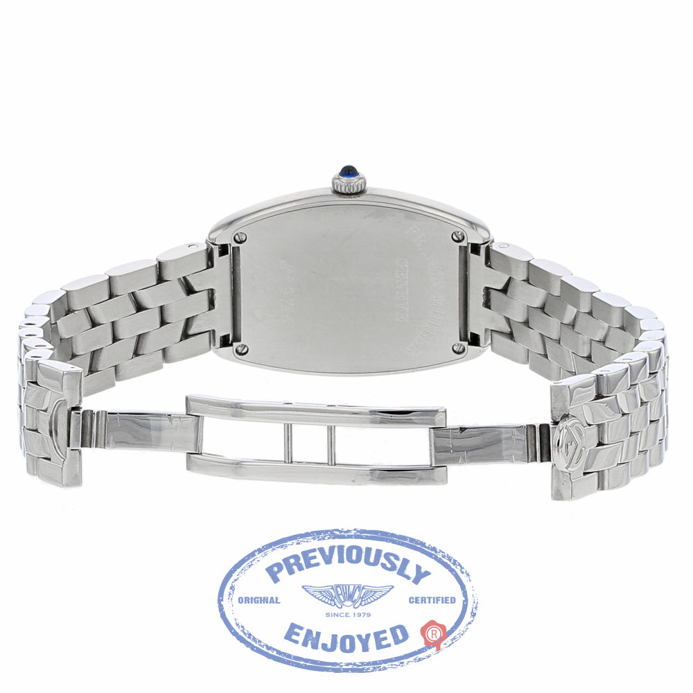 Franck Muller Curvex Medium Stainless Steel Silver Dial 1752QZ 6ZKZA4 - Beverly Hills Watch