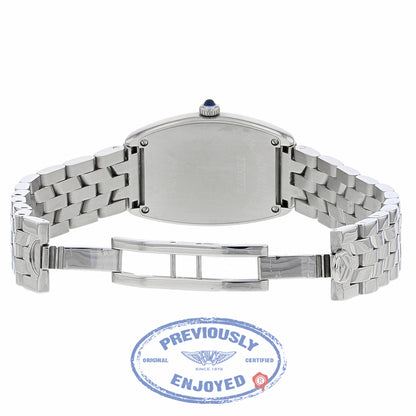 Franck Muller Curvex Medium Stainless Steel Silver Dial 1752QZ 6ZKZA4 - Beverly Hills Watch