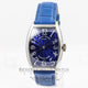 Franck Muller Curvex White Gold Blue Dial Watch 5850 SC