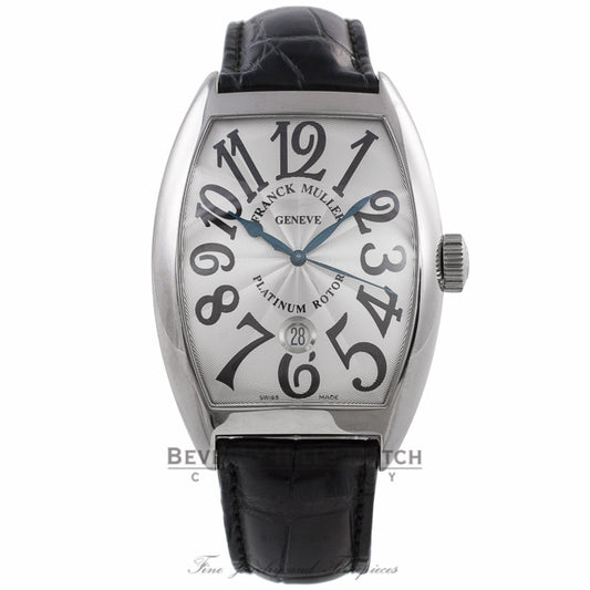 Franck Muller Curvex XL Gents Automatic Stainless Steel Silver Dial 8880 B SC DT Q8EP39 - Beverly Hills Watch Company Watch Store