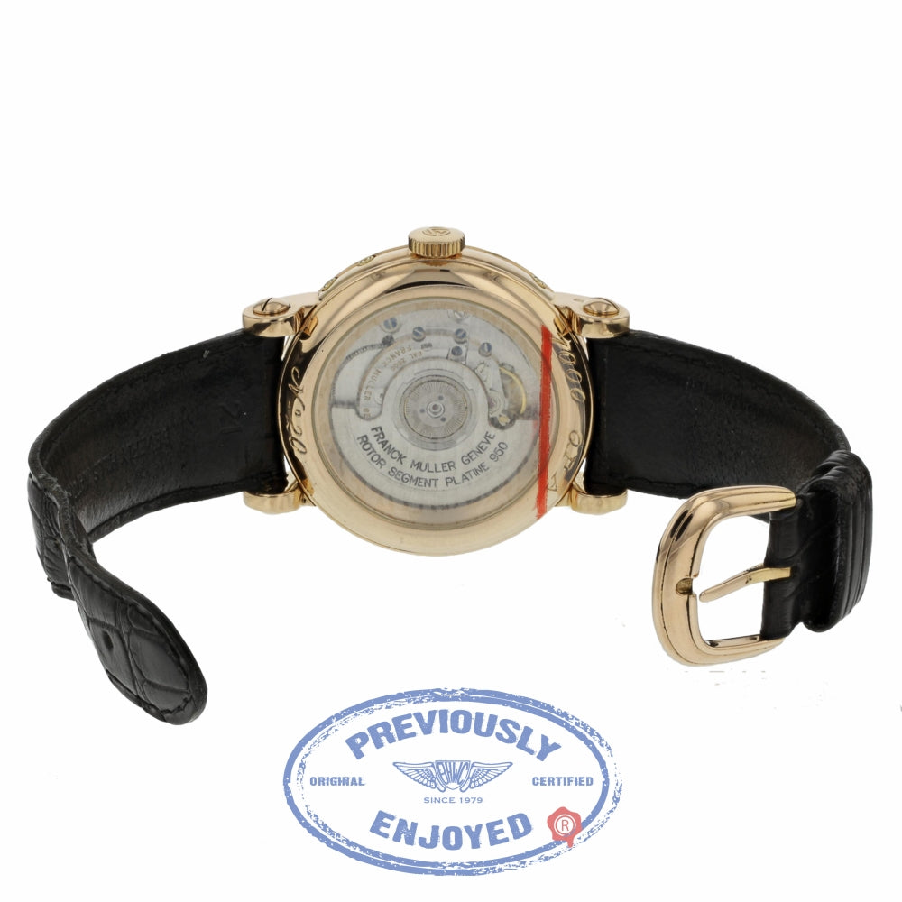 Franck Muller GTS Perpetual Calender 39mm 18k Rose Gold 7000QPA FWX9M3 - Beverly Hills Watch