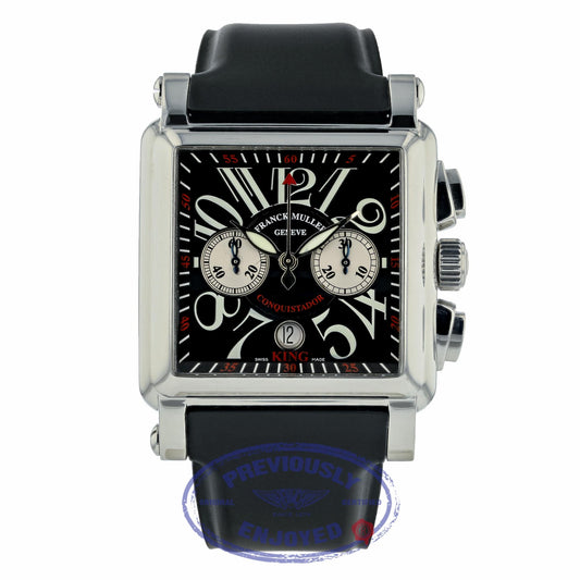 Franck Muller King Cortez Chronograph Stainless Steel Black Dial 1000 K CC DM8VTH - Beverly Hills Watch Company