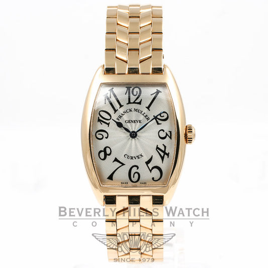 Franck Muller Ladies Curvex Rose Gold 7502QZO Beverly Hills Watch Store