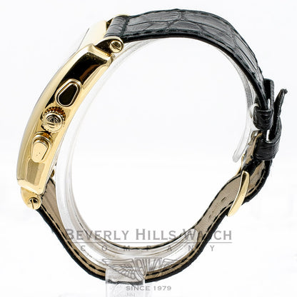 Franck Muller Long Island Yellow Gold Chronograph Watch 1100CC DT QZ Beverly Hills Watch Company