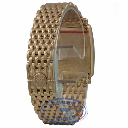 Franck Muller Long Island 18k Rose Gold Diamond Bezel Bracelet 902QZ D B FH6XJ9 - Beverly Hills Watch Company