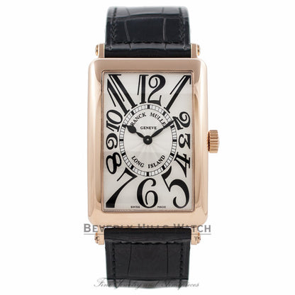 Franck Muller Long Island 18k Rose Gold Quartz 1002 QZ QQDIQB - Beverly Hills Watch Company Watch Store