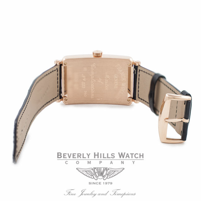 Franck Muller Long Island 18k Rose Gold Quartz 1002 QZ QQDIQB - Beverly Hills Watch Company Watch Store