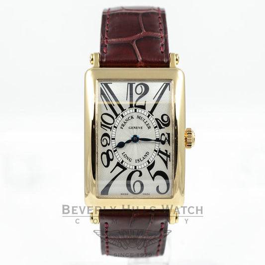 Franck Muller 18K Yellow Gold Long Island Watch 952QZ Beverly Hills Watch Company Watches