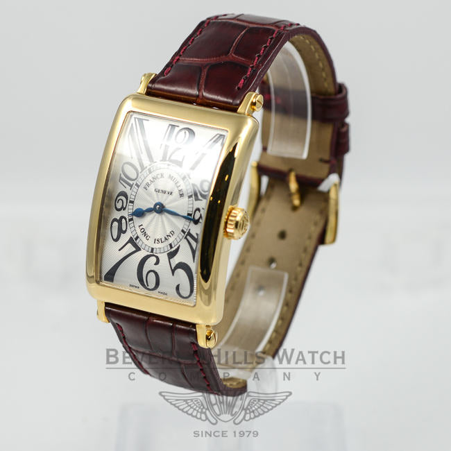Franck Muller 18K Yellow Gold Long Island Watch 952QZ Beverly Hills Watch Company Watches