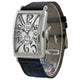 Franck Muller Long Island Big Date 18k White Gold Silver Dial 1200 S6 GG CV4192