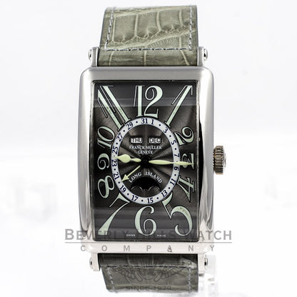 Franck Muller Long Island White Gold Master Calendar Lunar Watch 1200MCL Beverly Hills Watch Company