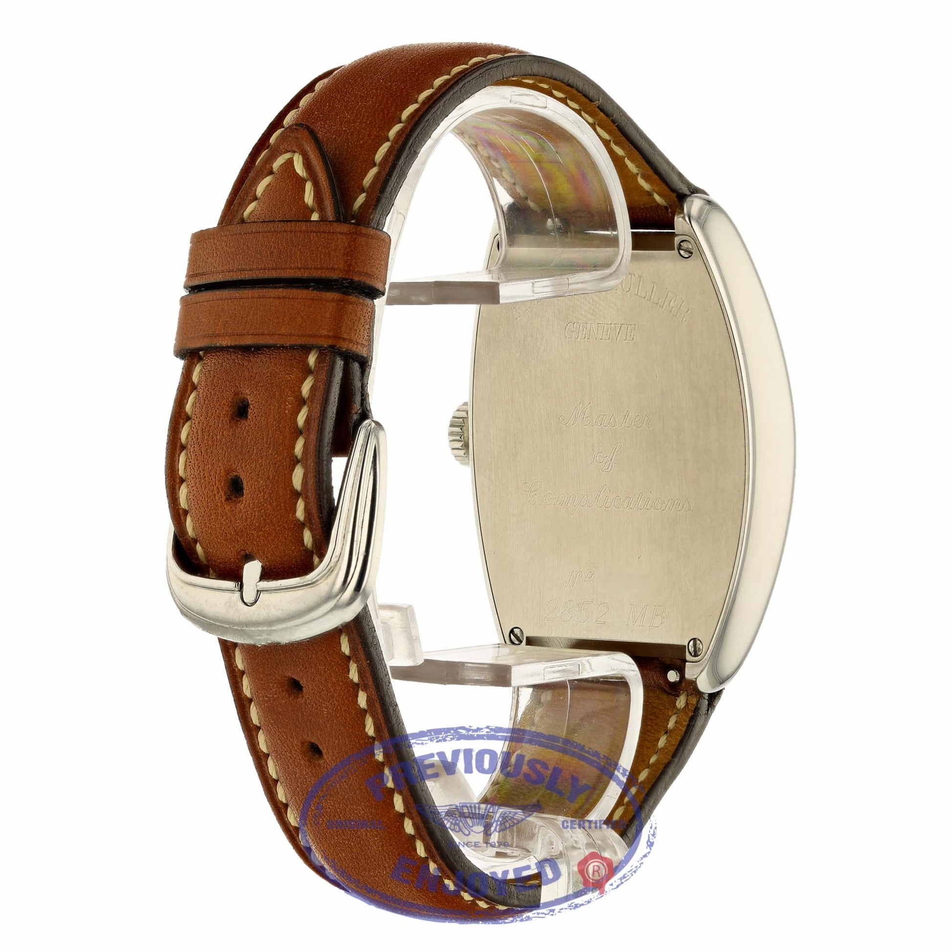 Franck Muller Master Banker Stainless Steel Silver Dial 2852MB 5PZ02E