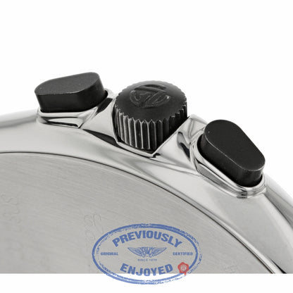 Franck Muller Master of Complications Mariner Stainless Steel Chronograph Black Dial Black Rubber Strap 8080 CC AT MAR 1M08ND  - Beverly Hills Watch Company