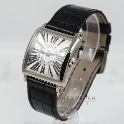 Franck Muller Master Square 18K White Gold Watch 6000SQZR Beverly Hills Watch Company Watches