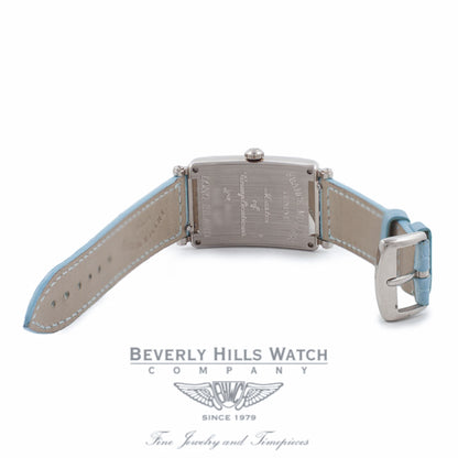 Franck Muller Long Island 18Kt White Gold Ladies Medium Watch 952QZ Beverly Hills Watch Company Watches