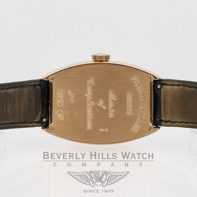 Franck Muller Perpetual Calendar Quantum Rose Gold 5850 QP R Beverly Hills Watch Copmpany