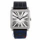 Franck Muller Master Square Medium Stainless Steel Diamond Bezel Black Alligator Strap 6002 M QZ D ARDE3W - Beverly Hills Watch Company Watch Store