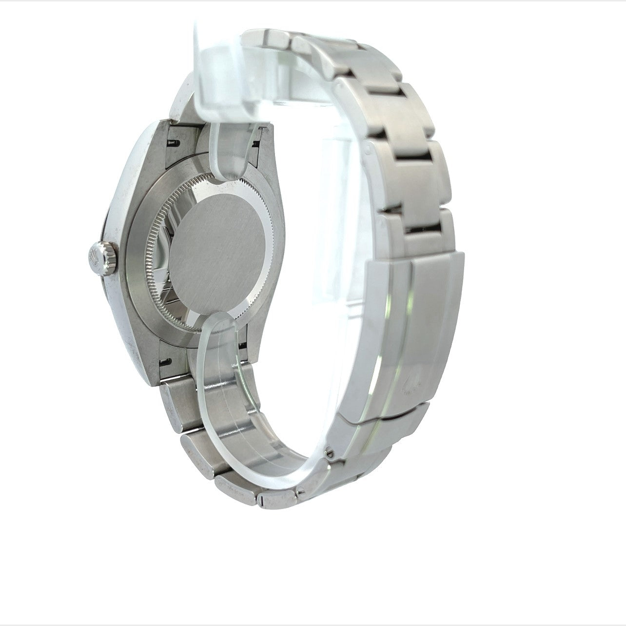 Rolex Oyster Perpetual 41mm Stainless Steel Green Dial 124300 - Beverly Hills Watch Company