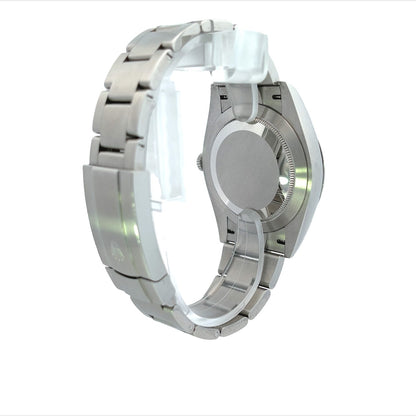 Rolex Oyster Perpetual 41mm Stainless Steel Green Dial 124300 - Beverly Hills Watch Company