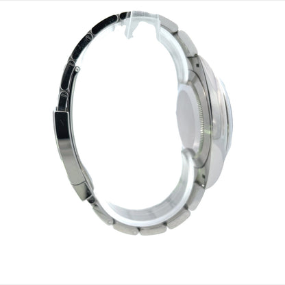 Rolex Oyster Perpetual 41mm Stainless Steel Green Dial 124300 - Beverly Hills Watch Company