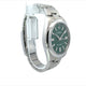 Rolex Oyster Perpetual 41mm Stainless Steel Green Dial 124300 - Beverly Hills Watch Company