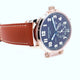 Patek Philippe 42mm Calatrava Pilot Travel Time Blue Dial Automatic 5524G-001 FUWYD8 - Beverly Hills Watch Company
