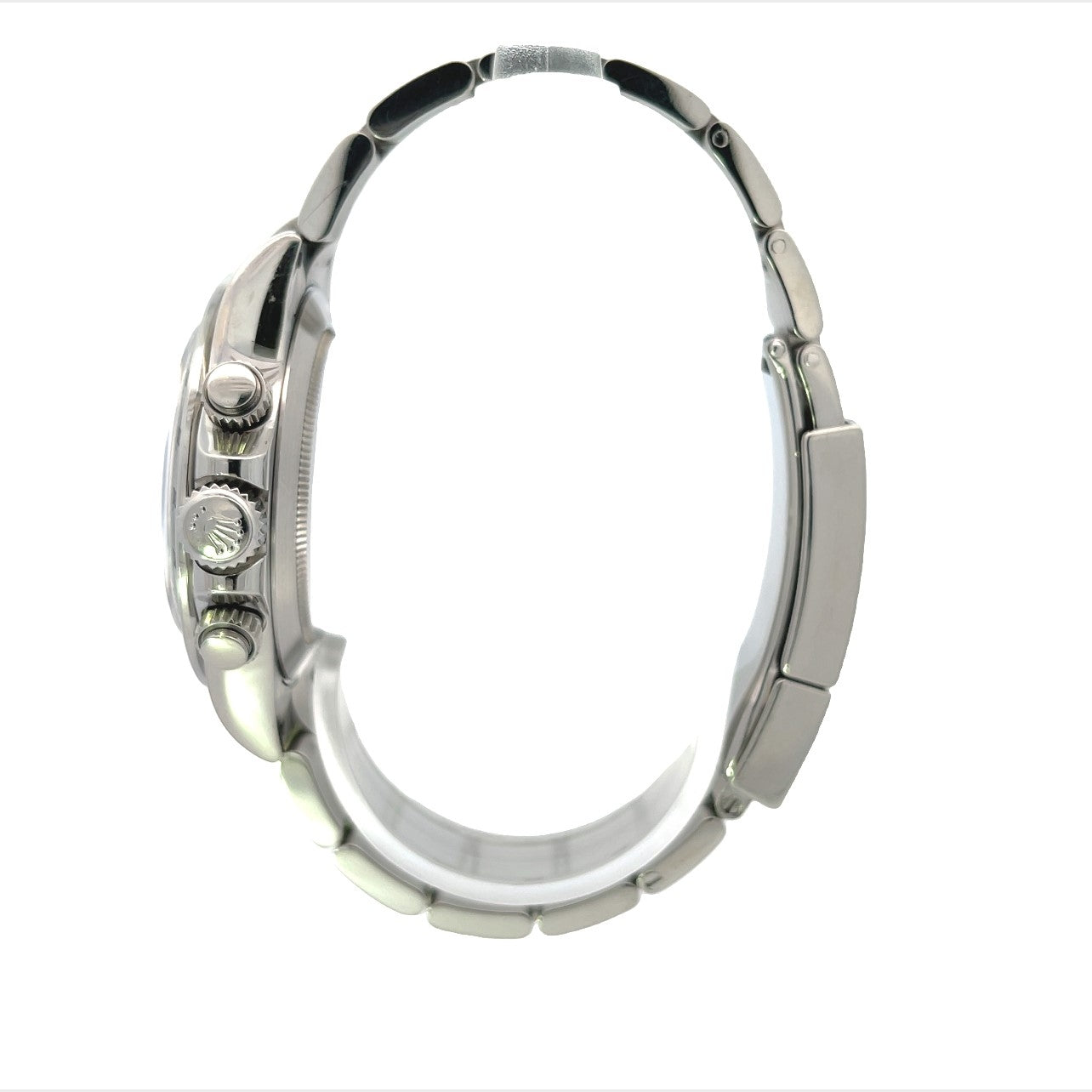 Rolex Daytona Stainless Steel Oyster Bracelet White Dial 116520 - Beverly Hills Watch Company