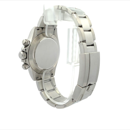 Rolex Daytona Stainless Steel Oyster Bracelet White Dial 116520 - Beverly Hills Watch Company