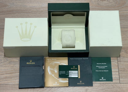 Rolex Daytona Stainless Steel Oyster Bracelet White Dial 116520 - Beverly Hills Watch Company