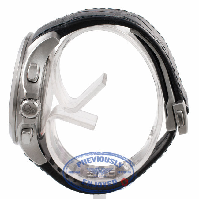 Girard Perregaux Traveller Stainless Steel Black Dial Chronograph 49700.11.631.BB6A 3EJD3D - Beverly Hills Watch Company Watch Store