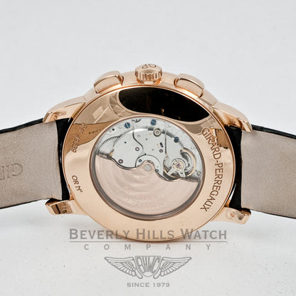 Girard Perregaux 1966 Chronograph Pink Gold Watch #49539-52-151-BK6A