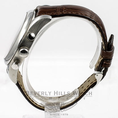 Girard Perregaux Chronograph Flyback Stainless Steel Watch 360-49580-11-651-BA6A  Beverly Hills Watch Company