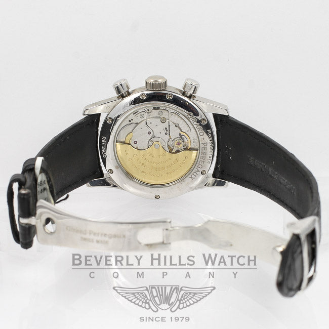 Girard Perregaux Chronograph White Gold Watch 4930 Beverly Hills Watch Company