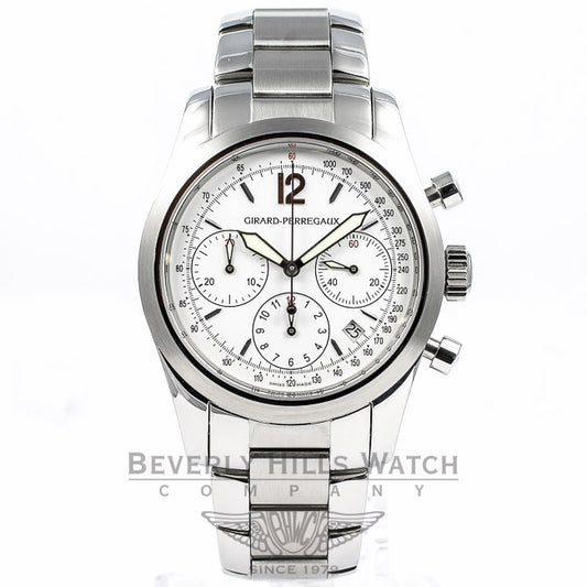 Girard Perregaux Classic Elegance Chronograph 38MM Watch 49560 Beverly Hills Watch Company