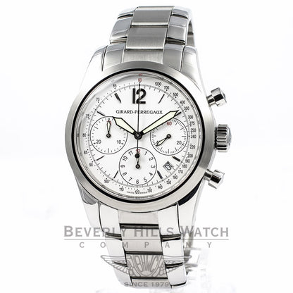 Girard Perregaux Classic Elegance Chronograph 38MM Watch 49560 Beverly Hills Watch Company